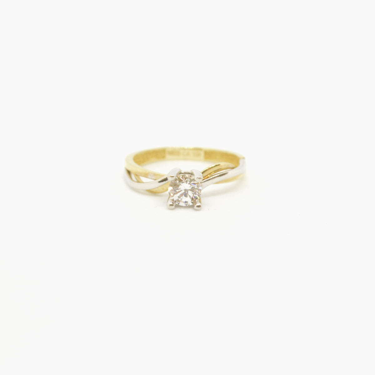 Bague 2 En 1 Argent Massif 925 Rhodié, Solitaire Et Pavée De Cristaux, Taille 52 - Neuf Avec étiquettes
