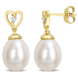 Boucles d'oreilles perles #65