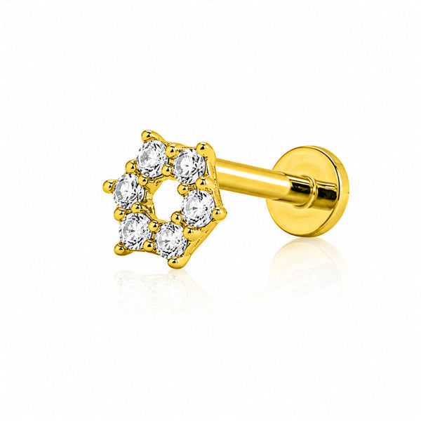 Boucle d’oreille Flatback - GE1069