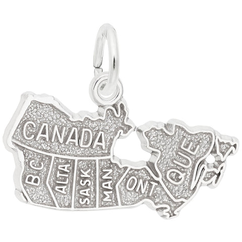 Pendentif Carte du Canada PS173