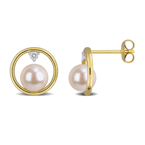 Boucles d'oreilles perles EP82