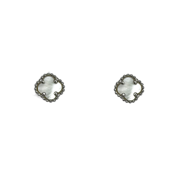Boucles d’oreilles trèfles ST013-W