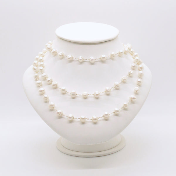 Chaine avec perles  (50")