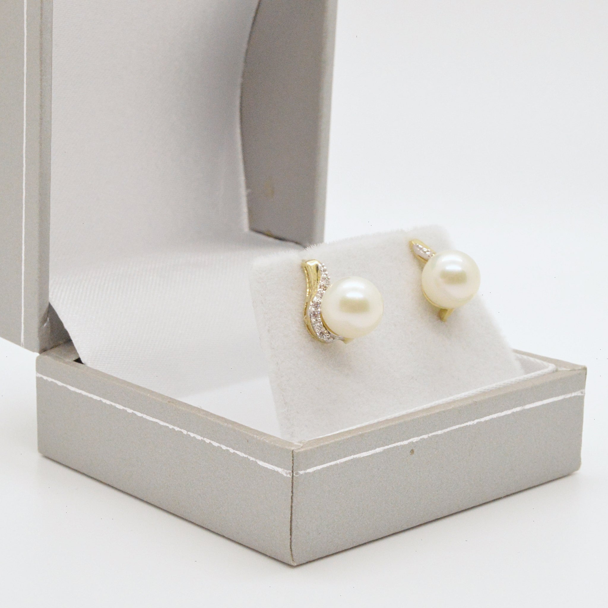 Boucles d'oreilles perles #25