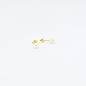 Boucles d'oreilles perles - 4MM