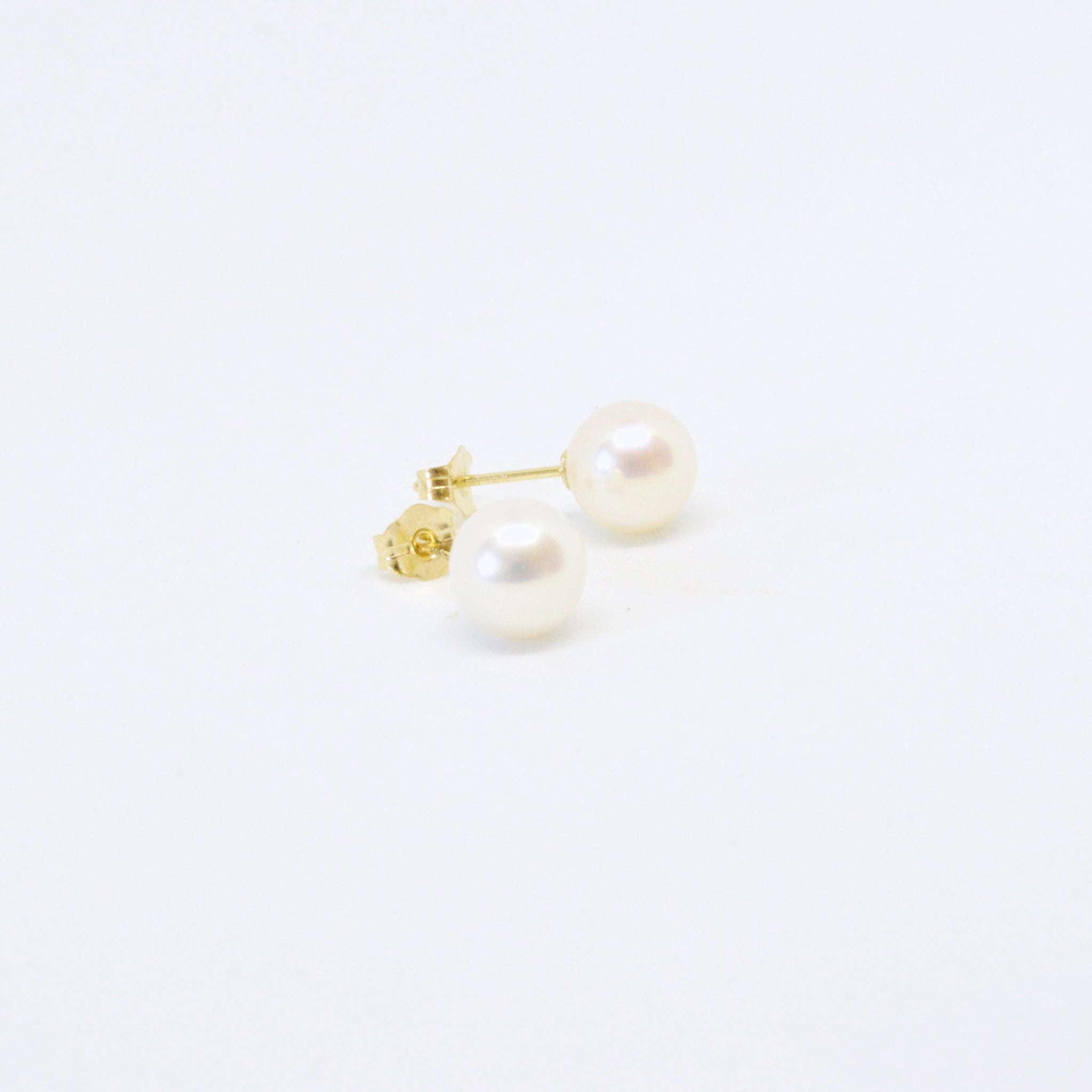 Boucles d'oreilles perles - 7MM