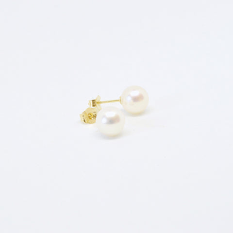 Boucles d'oreilles perles - 7MM