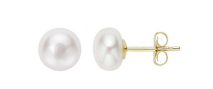 Boucles d'oreilles perles d'eau douce