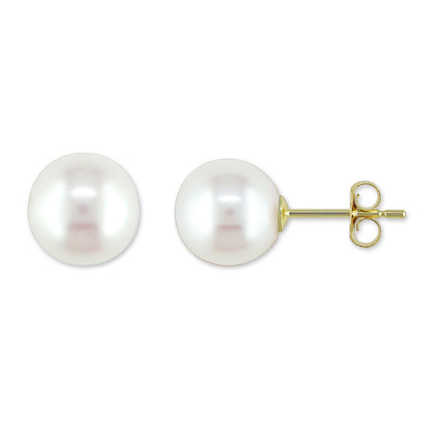 Boucles d'oreilles perles - 8 MM