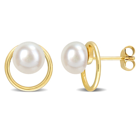 Boucles d'oreilles perles #53