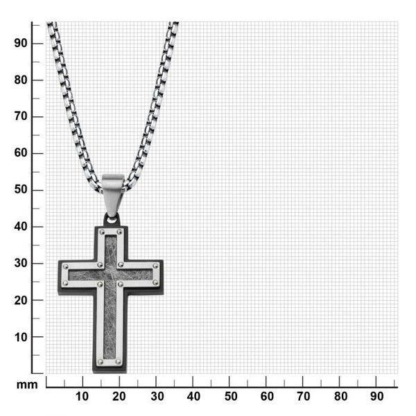 Collier Croix Stainless