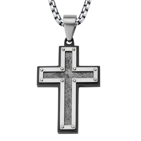 Collier Croix Stainless